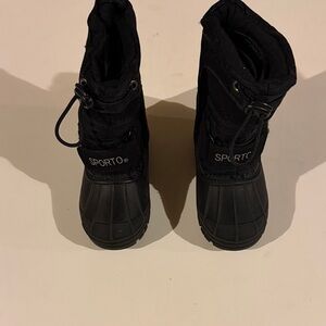 Sporto Charcoal Snow Boots